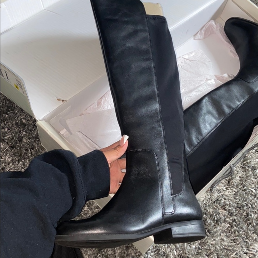 High knee boots